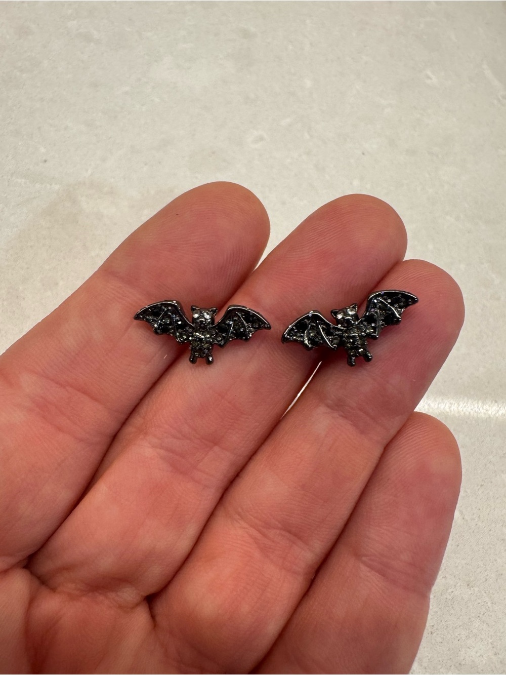 Baublebar Halloween Bat Stud Earrings
